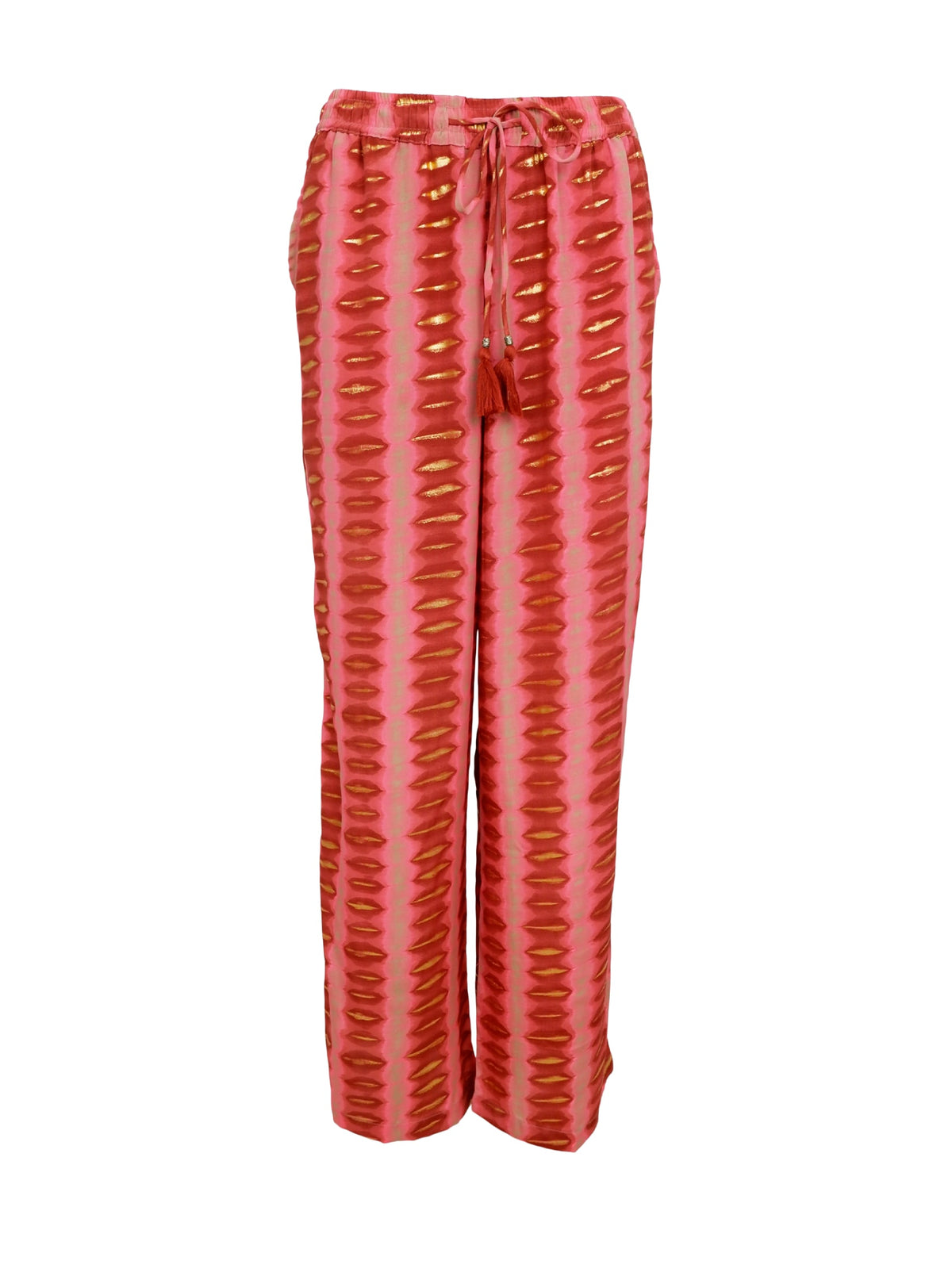 BCLUNA straight pant - Glow Berry - Black Colour