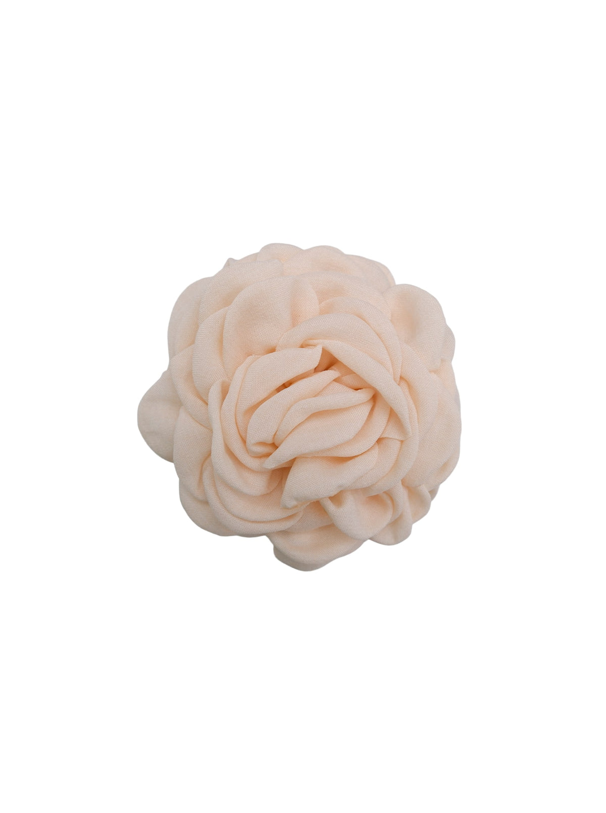 BCVILLA mega flower hair claw - Creme - Black Colour