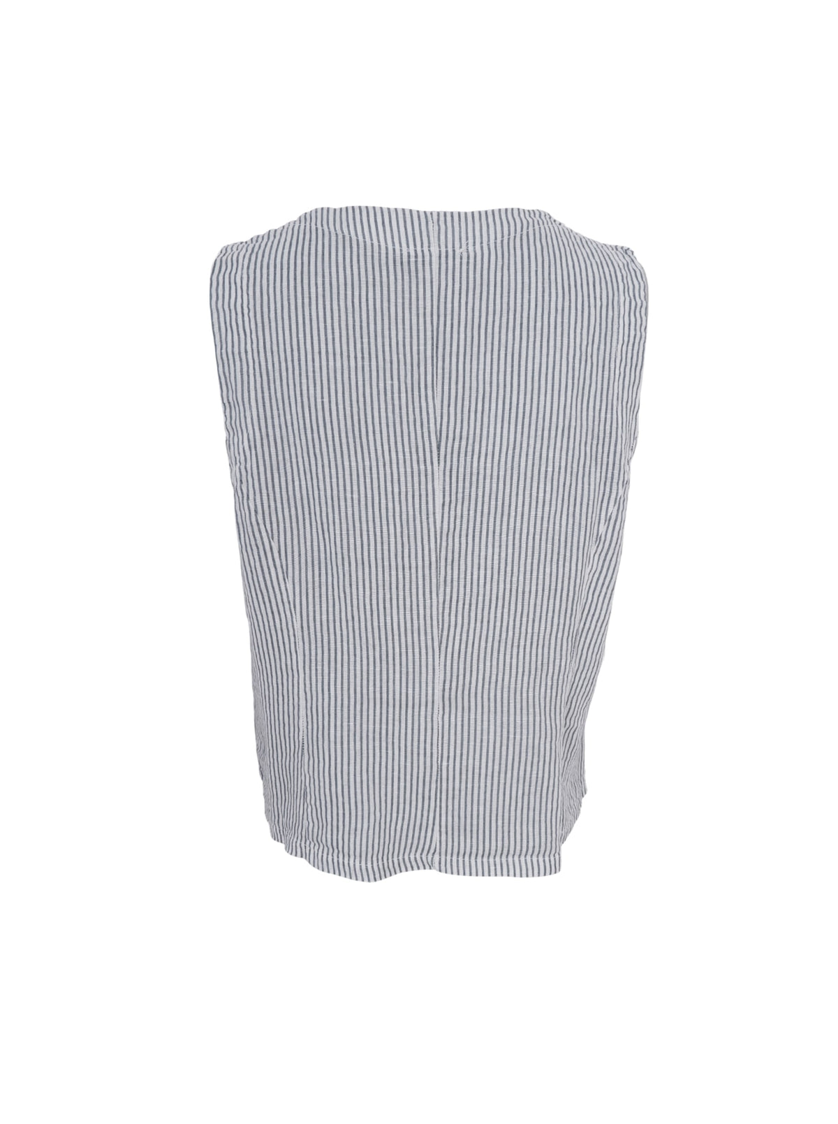BCMELINA vest - Northern Grey - Black Colour
