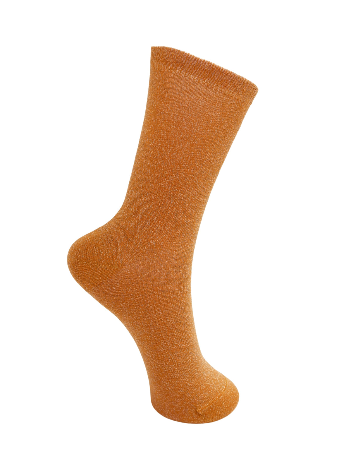 BCLurex sock - Mustard - Black Colour