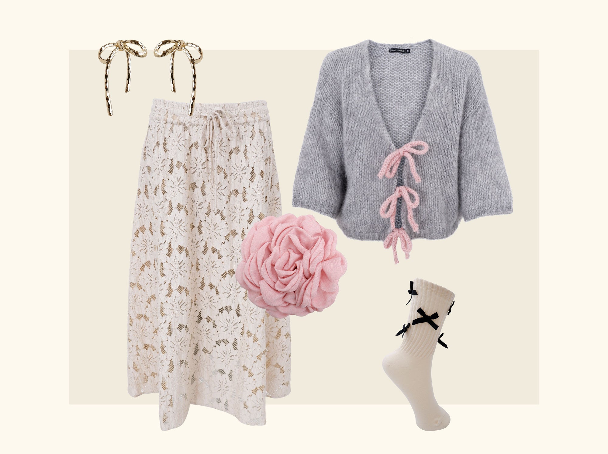 Sløjer, blonder og blomster mode