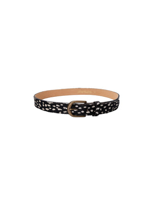 BCBELLIS belt - Black Dotted - Black Colour