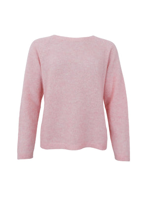 BCDELL LS knit jumper - Lt. Rose
