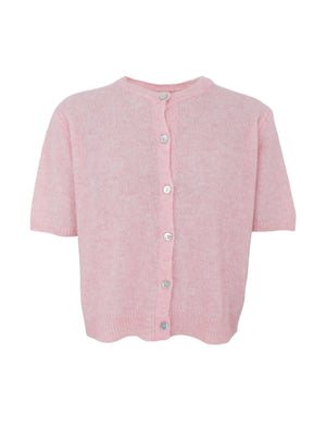 BCDELL ss cardigan - Rose