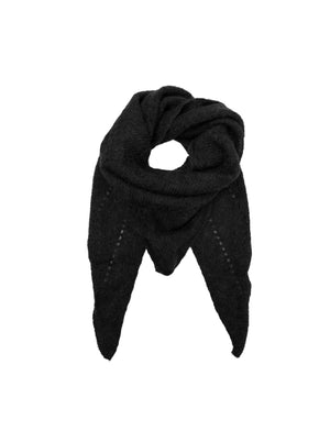 BCDELL knitted mini scarf - Black