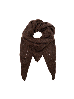BCDELL knitted mini scarf - Mocca