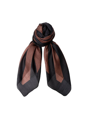 BCNALIRA silk scarf - Mocca