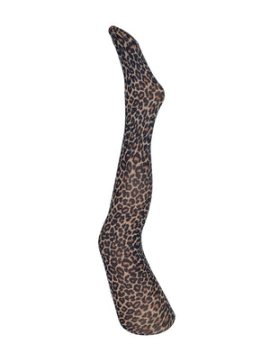 BCALMA tights - Natural Leo - Black Colour