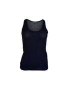 BCFAYE Lurex Top - Black/Black - Black Colour