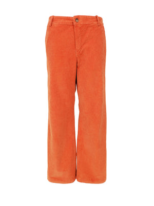 BCCORA corduroy box pant - Burnt Orange
