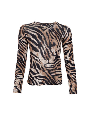BCALBA LS tee - Zebra