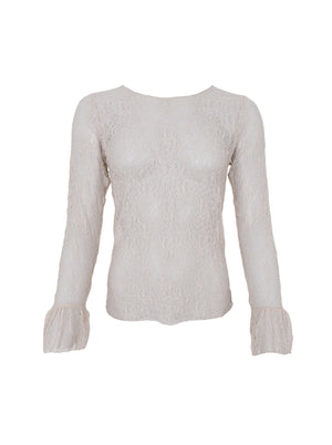 BCCILIE lace blouse - Creme