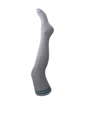 BCSCHMIDT knee high cable sock - Grey