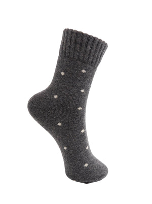 BCMETUS wool sock - Dk. Grey