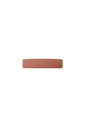 BCANTHEA matt barette hair clip - Dust Rose - Black Colour