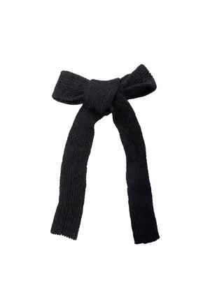 BCEMERIE bow barette - Black - Black Colour