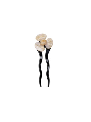 BCJACKIE flower hair pin - Creme