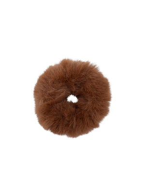 BCASHLEY soft scrunchie - Brown - Black Colour