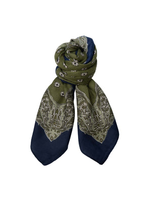 BCEMBLA structured mini scarf - Green