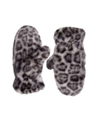 BCBLAZE soft mittens - Grey Leo