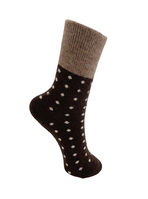 BCALISTA wool sock - Coffee