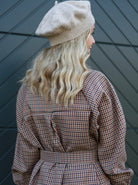 BCDELL baret - Natural - Black Colour