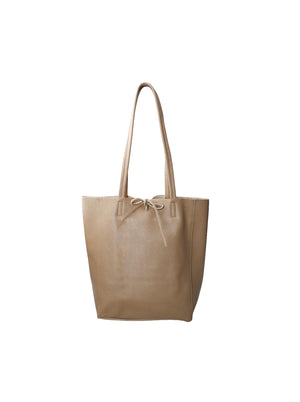 BCCHRISTY leather totebag - Warm Stone