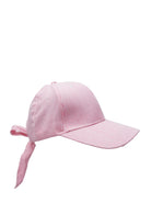 BCMATILDA bow cap - Lt. Pink - Black Colour
