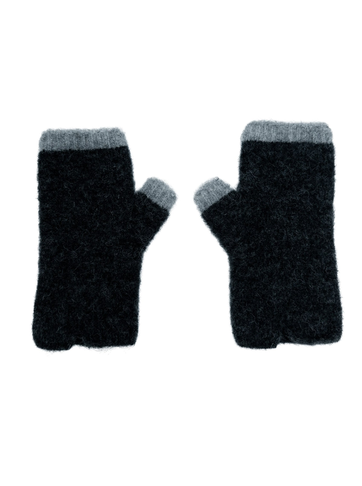 BCGINGER short handwarmers - Dark Grey - Black Colour