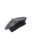 BCDELL baret - Dk. Grey Melange - Black Colour