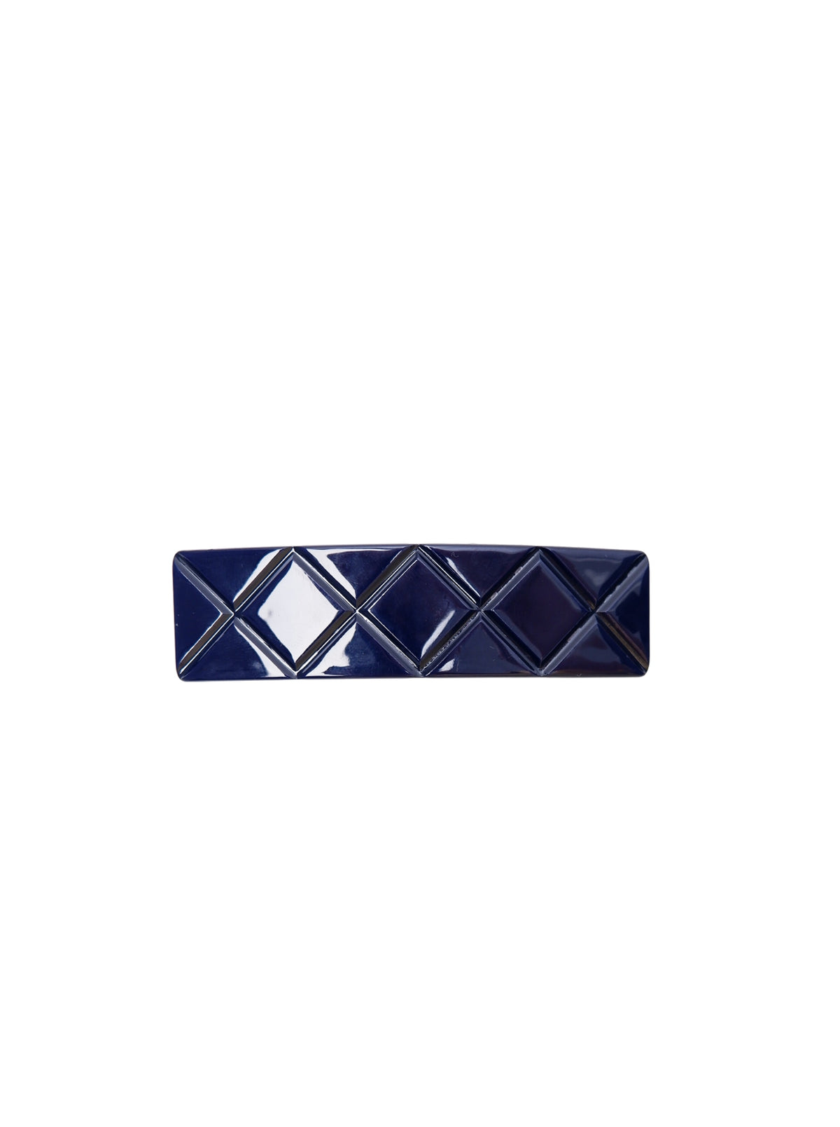 BCSVEA glossy barette - Navy - Black Colour