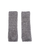 BCGINGER alpaca handwarmers - Grey - Black Colour