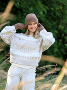 BCGINGER rib hat - Camel - Black Colour