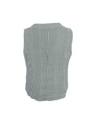 BCMELINA vest - Safari Green - Black Colour