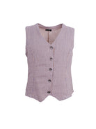 BCMELINA vest - Calypso Rose - Black Colour